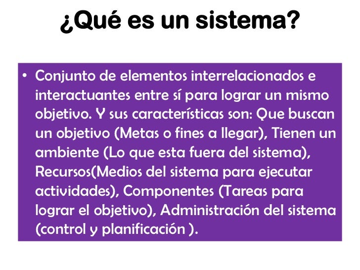 Taxonomia de sistemas