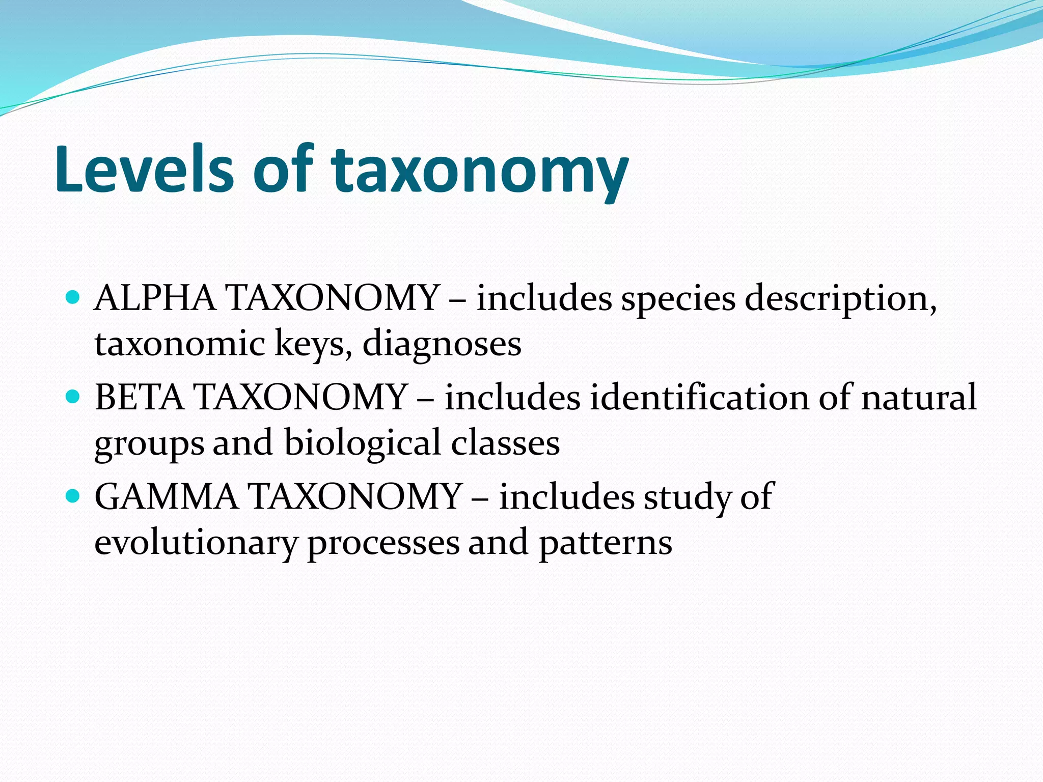 Taxonomy | PPT
