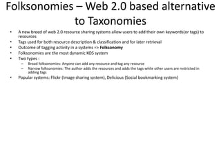 Taxonomies and Metadata | PPT