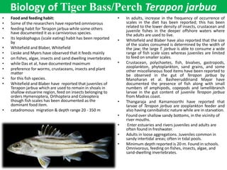 Taxonomy, biology seed production trials studies& potential for farming ...