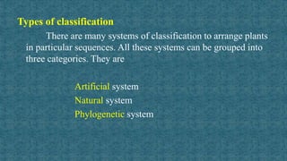 Taxonomy classification