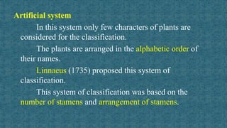 Taxonomy classification