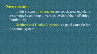 Taxonomy classification