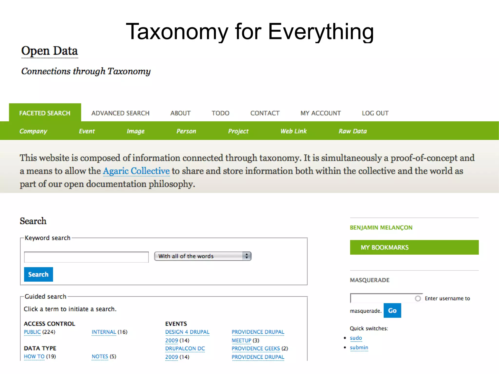 Taxonomy for Everything
 