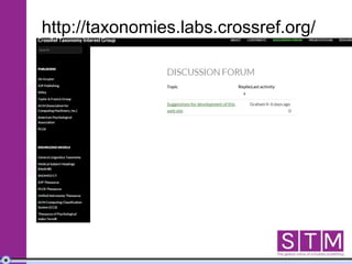 http://taxonomies.labs.crossref.org/
 