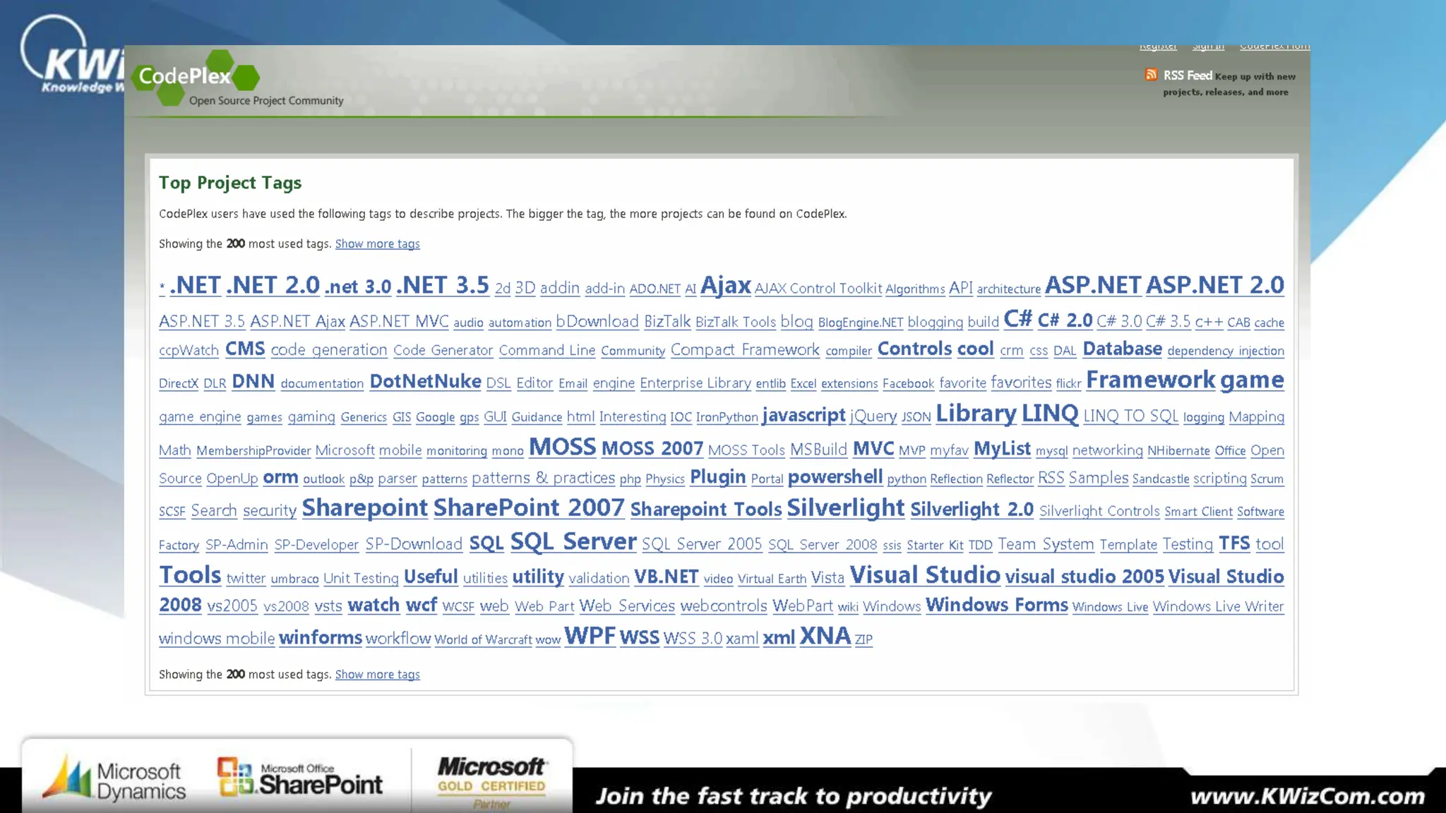 Taxonomy Management Using Moss 2007 By K Wiz Com