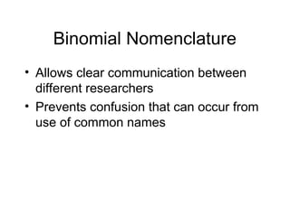 Taxonomy Powerpoint GRADE 8 SCIENCE 123465 | PPT