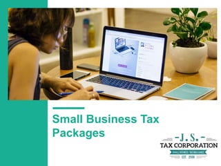 Small Business Tax
Packages
 