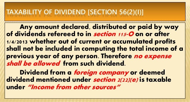 deemed dividends A shareholder of a corporation may be deemed to receive a dividend if the corporation pays the debt of its shareholder. deemed dividends A shareholder of a corporation may be deemed to receive a dividend if the corporation pays the debt of its shareholder.