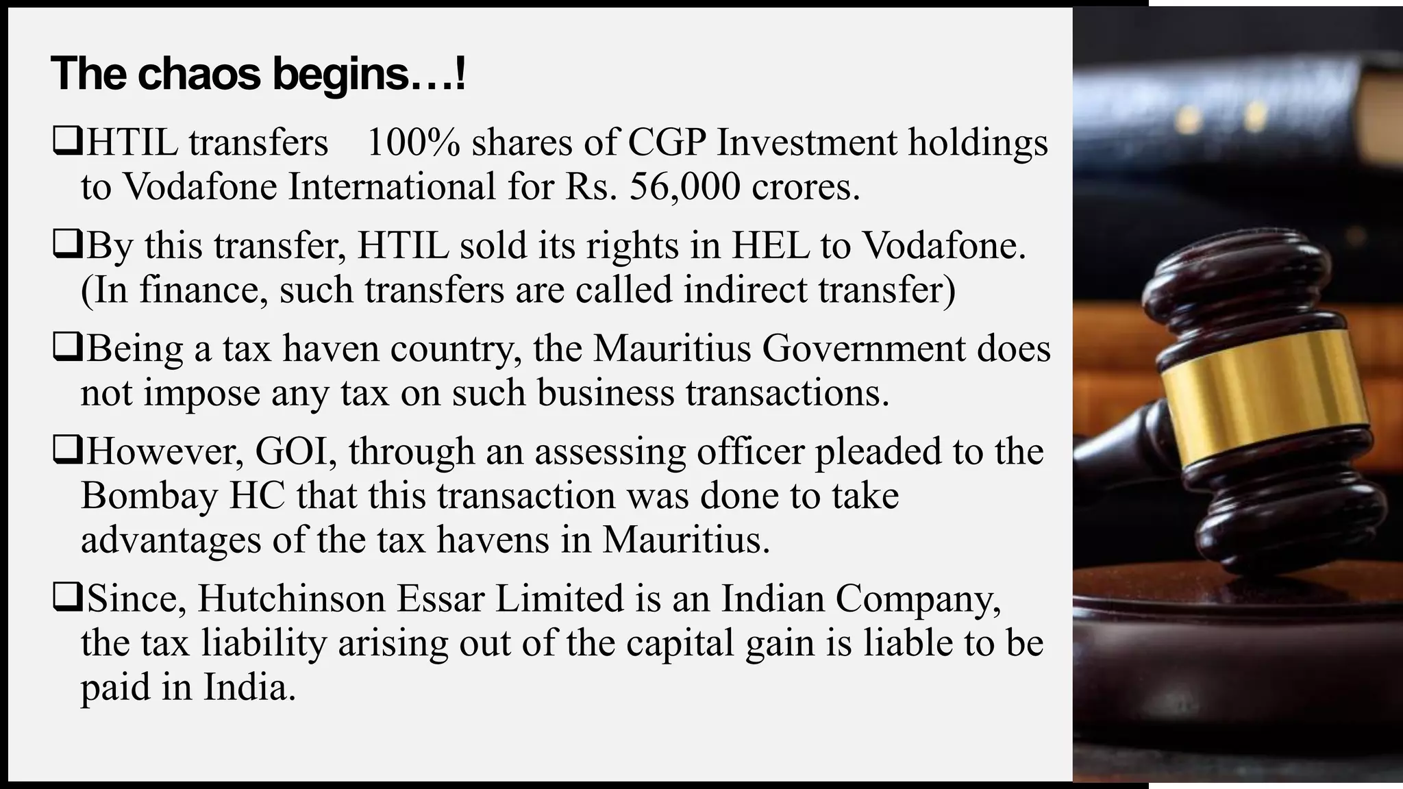 Tax planning & Management