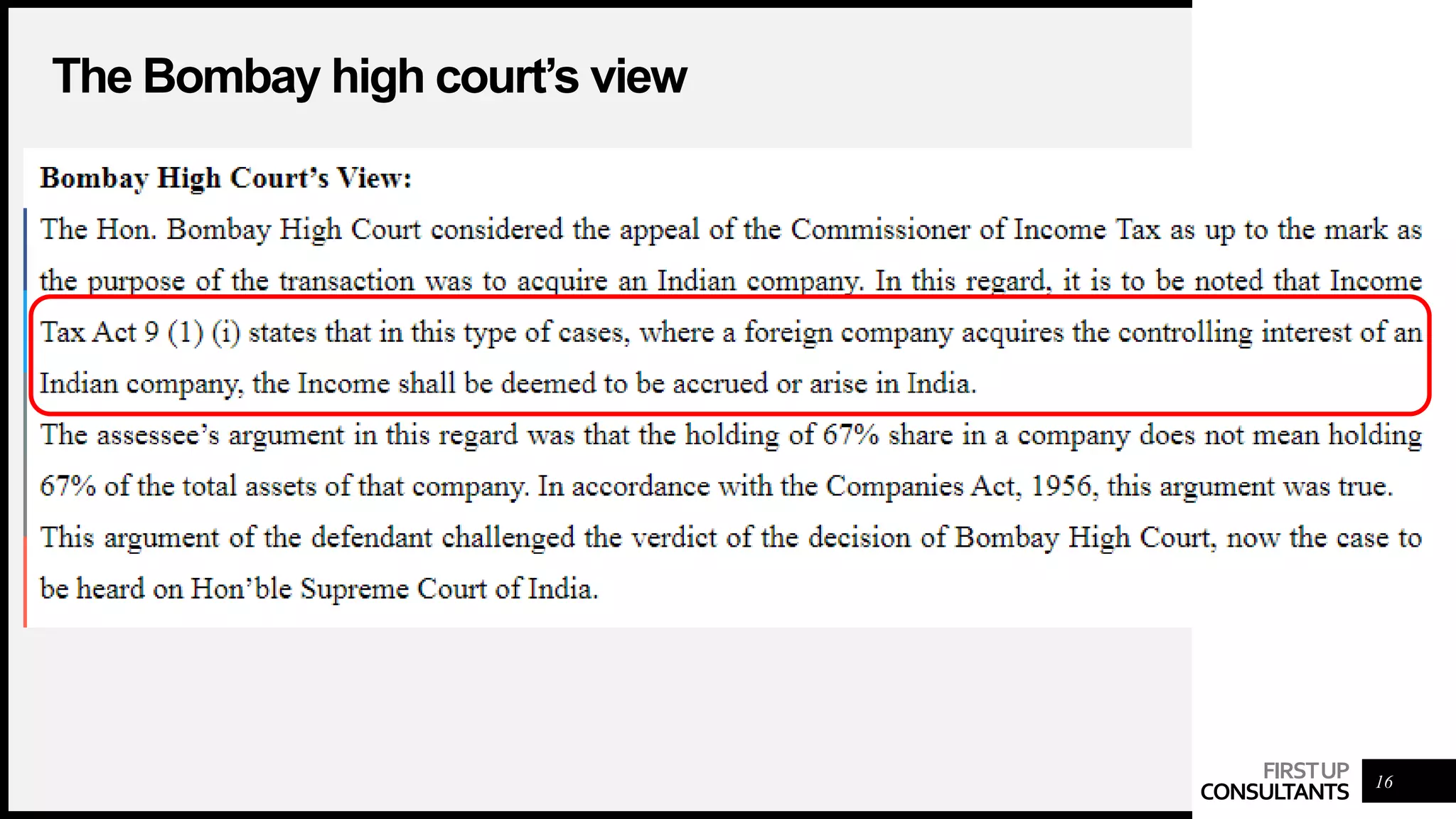 Tax planning & Management