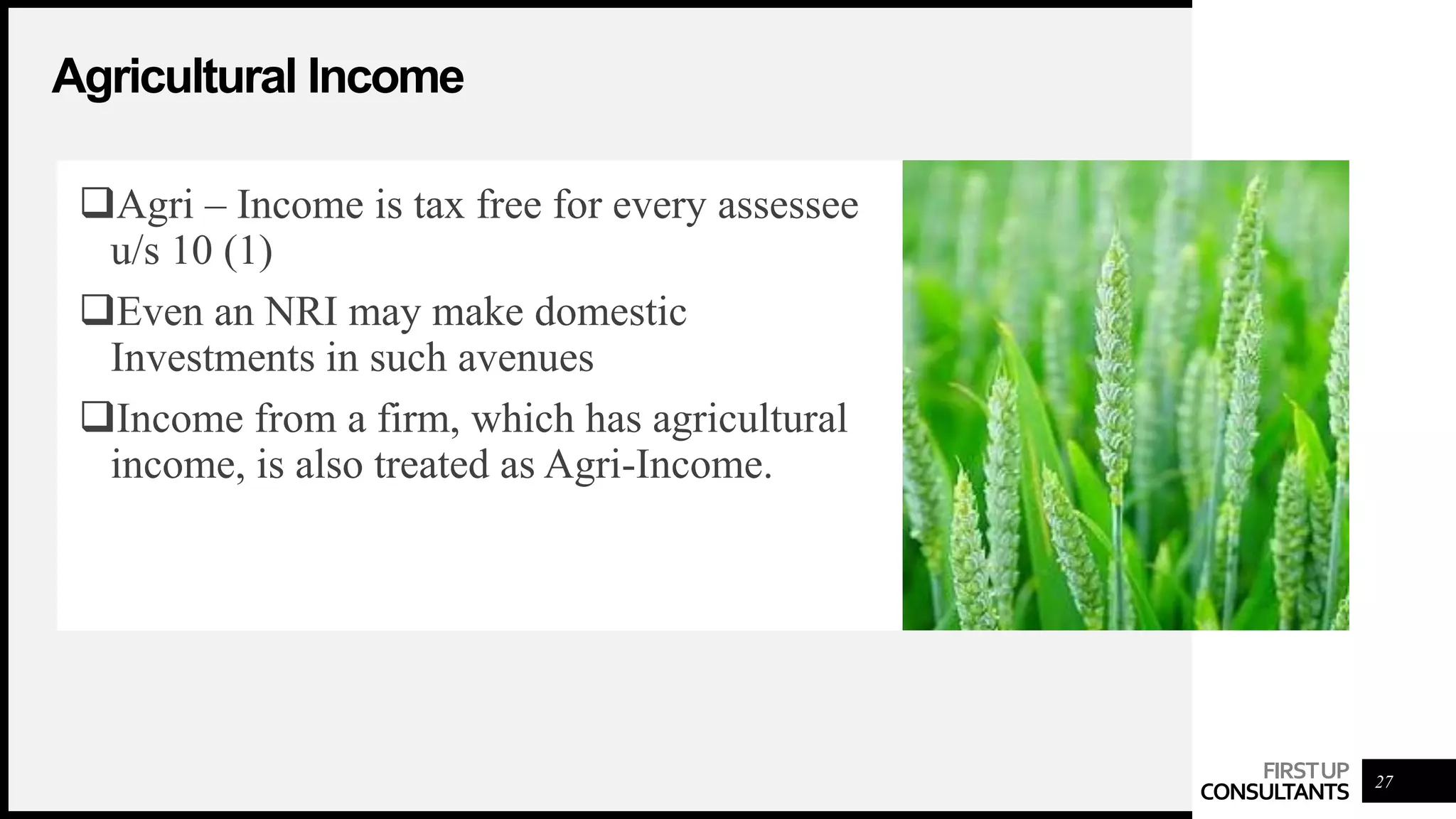 Tax planning & Management