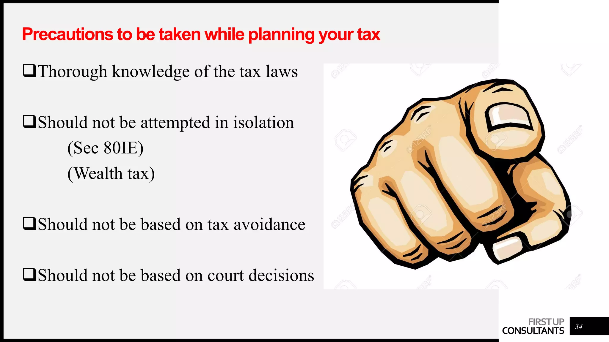 Tax planning & Management