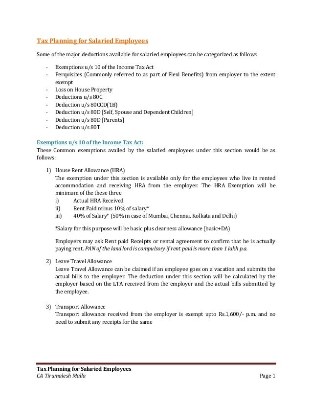 tax-planning-for-salaried-employees-ay-2017-18