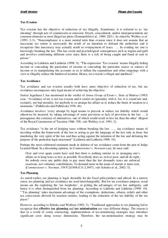 tax planning in business bangladesh perspective by swapan quote on tax