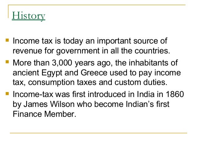 Income tax slideshare image