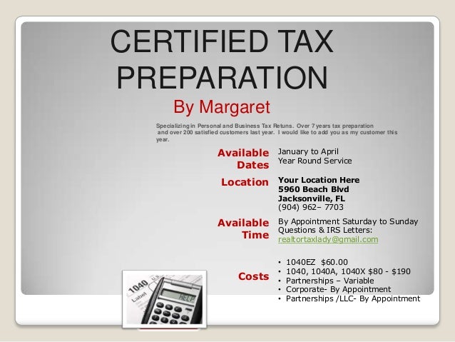 tax preparation flyer tax flyer