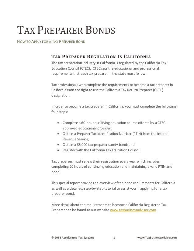 How To A Certified Tax Preparer In Ca How To A Tax Preparer Your Complete Guide
