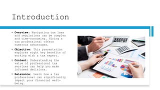 8 Benefits of Hiring a Tax Professional for Small Business | PPTX