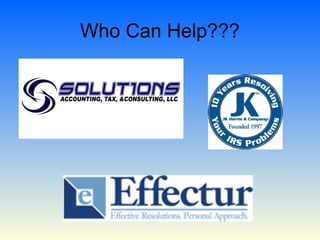 Who Can Help???
 