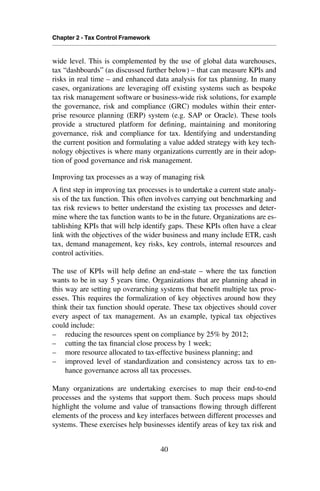 Tax Risk Management Framework Tax Risk Management From Risk To Opportunity | PDF