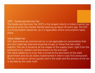 Tax structure in india | PDF