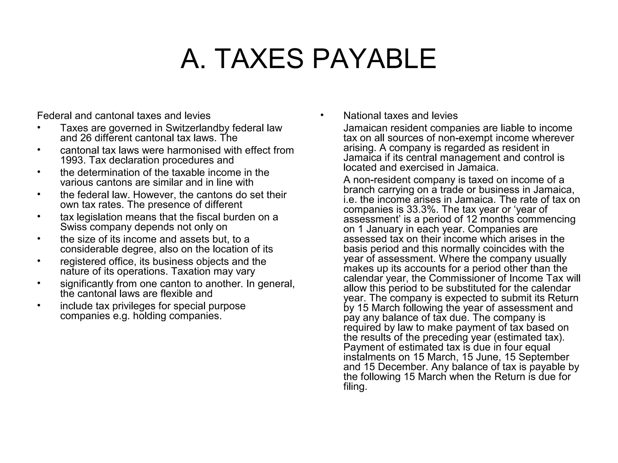 Tax system | PPT