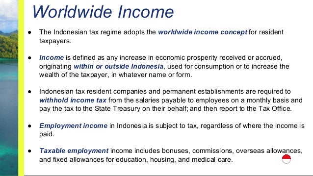 Tax system in indonesia
