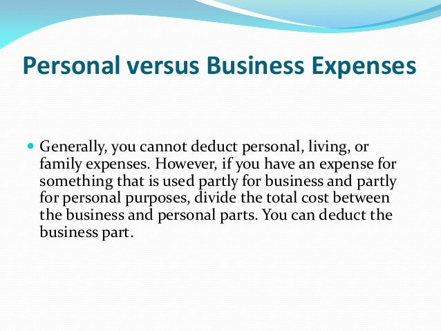How to write off business expenses on personal taxes