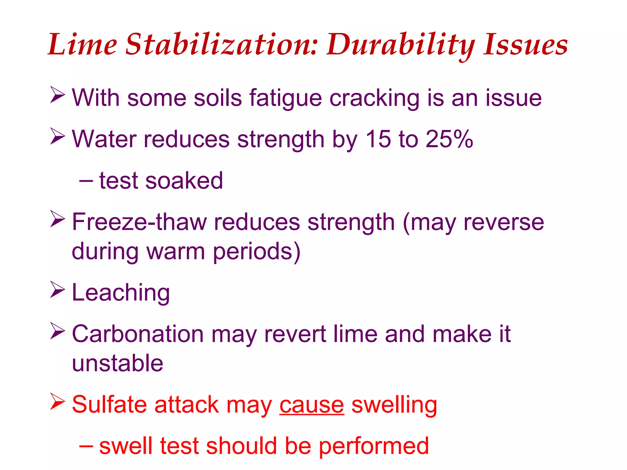 Subgrade Stabilization: Materials & Methods | PPT