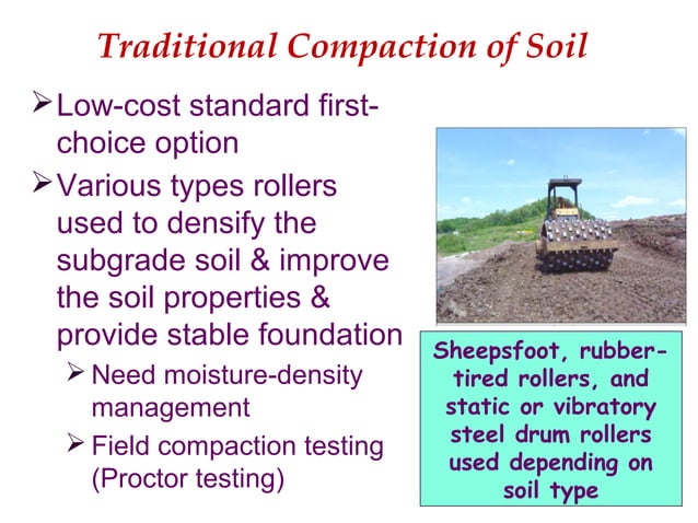 Subgrade Stabilization: Materials & Methods | PPT