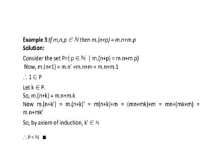 the set of natural numbers in mathematics | PPTX