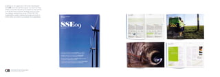 Building on an approach we have developed
with SSE over the last five years, our work for their
2009 corporate reporting focussed on key stories
to illustrate their business strategy and success.
Our design reflects the scale of this FTSE 100
organisation while making the huge amount of
information provided accessible and digestible.




        Nominated for Best annual report
        CIB Scotland Awards 2009
 