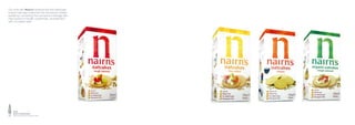 Our work with Nairn’s transformed this Edinburgh
based oatcake maker into the dominant market
leader by combining the company’s heritage with
their product’s health credentials, all presented
with a modern twist.




    Gold
    Brand revitalisation
    DBA Effectiveness Awards 2008
 