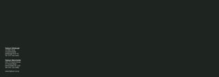 Tayburn Edinburgh
15 Kittle Yards
Causewayside
Edinburgh EH9 1PJ
Tel: 0131 662 0662

Tayburn Manchester
Unit 113 Ducie House
37 Ducie Street
Manchester M1 2JW
Tel: 0161 233 2080

www.tayburn.co.uk
 