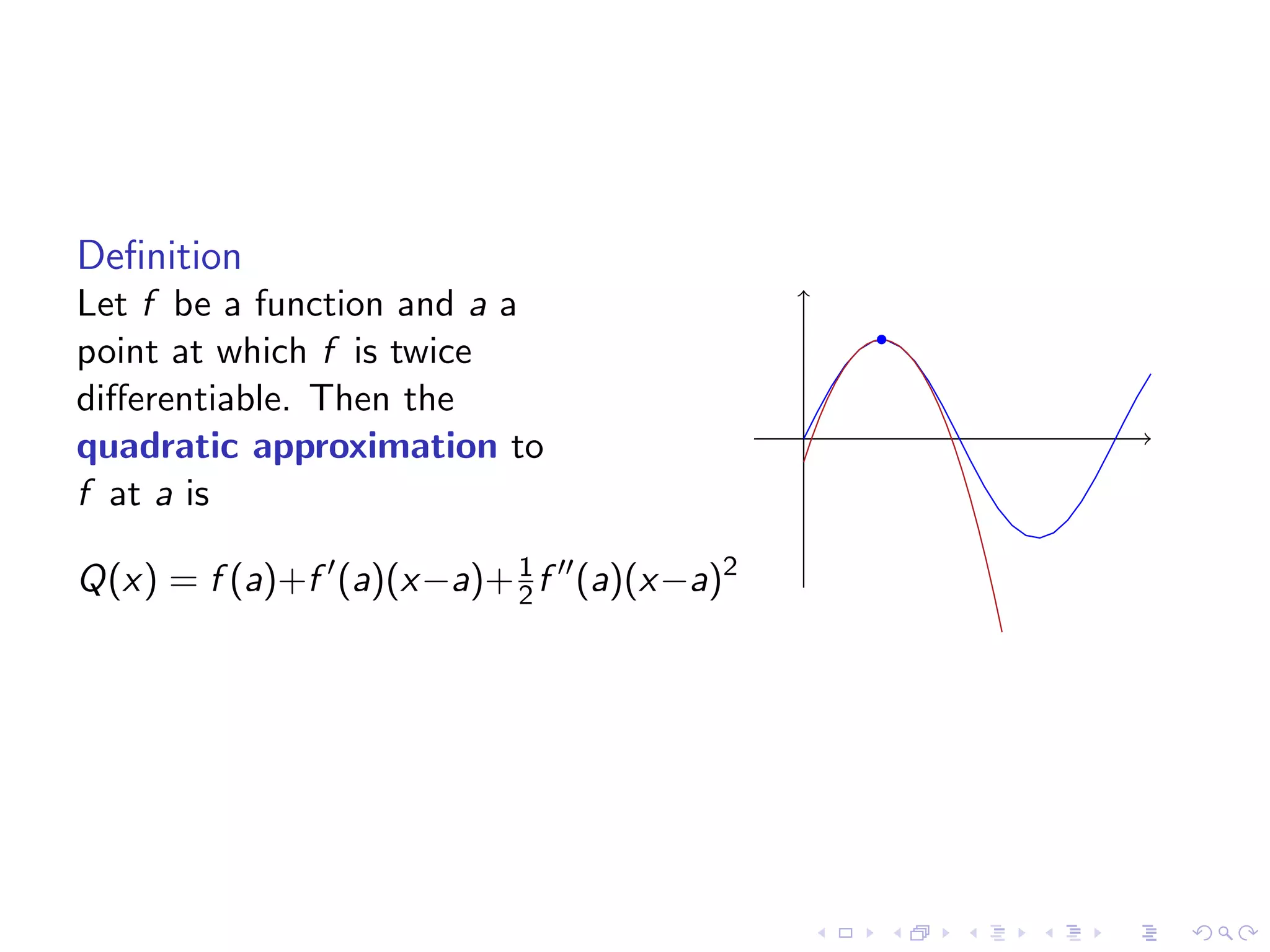 Taylor Polynomials and Series