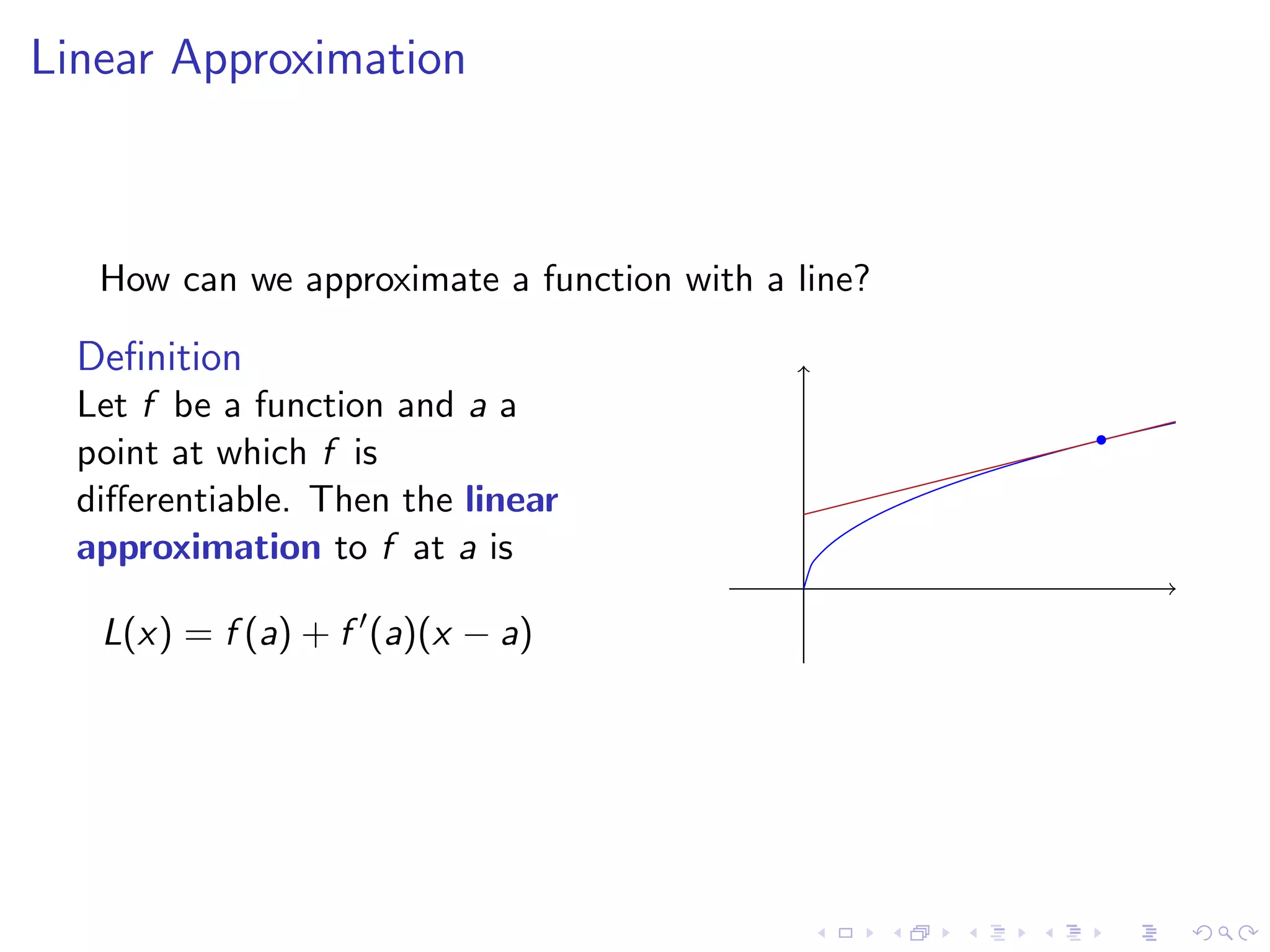 Taylor Polynomials and Series
