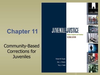 Chapter 11 Community-Based Corrections for Juveniles 