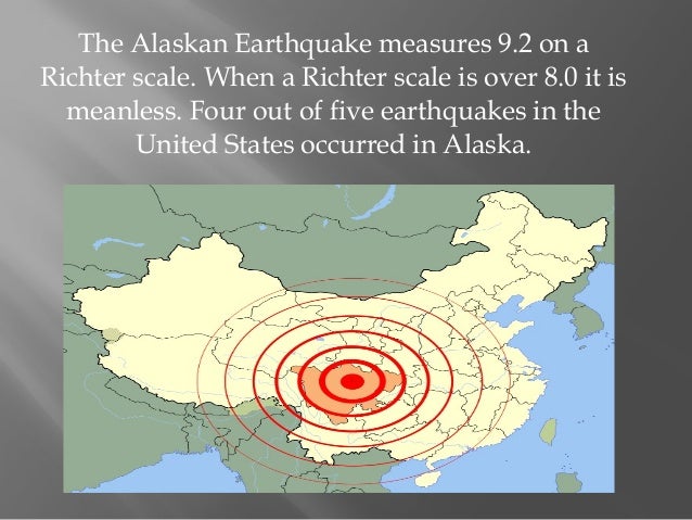 1964 alaska earthquake richter scale