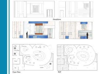Floor Plan 
RCP 
Elevations  
