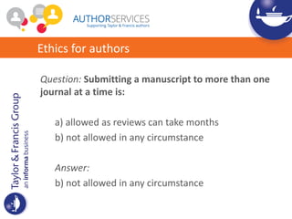 Your submission checklist
A title page file with the names of all authors
and co-authors
Main document file with abstrac...
