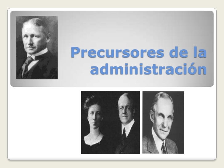 Taylor, gilbreth y ford
