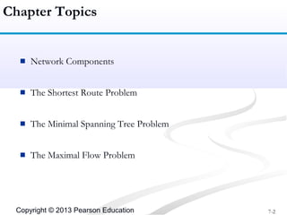 Shortest Route, Minimal Spanning Tree | PPT