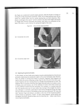 Taylor, john   tone production on the classical guitar