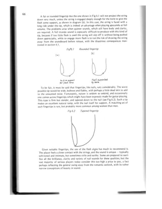 Taylor, john   tone production on the classical guitar