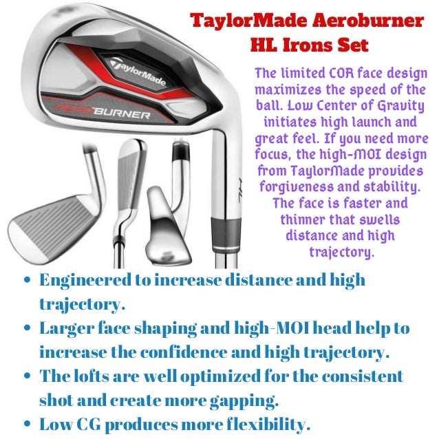 taylormade aeroburner set