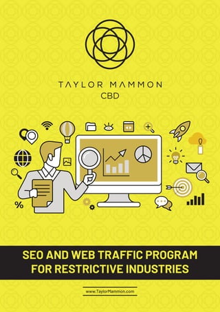 www.TaylorMammon.com
SEO AND WEB TRAFFIC PROGRAM
FOR RESTRICTIVE INDUSTRIES
 