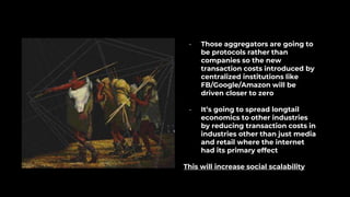 Transaction Costs, Social Scalability & The Blockchain Individual - Taylor Pearson, Refactor Camp 2018