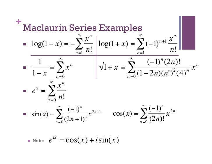 Taylor Series