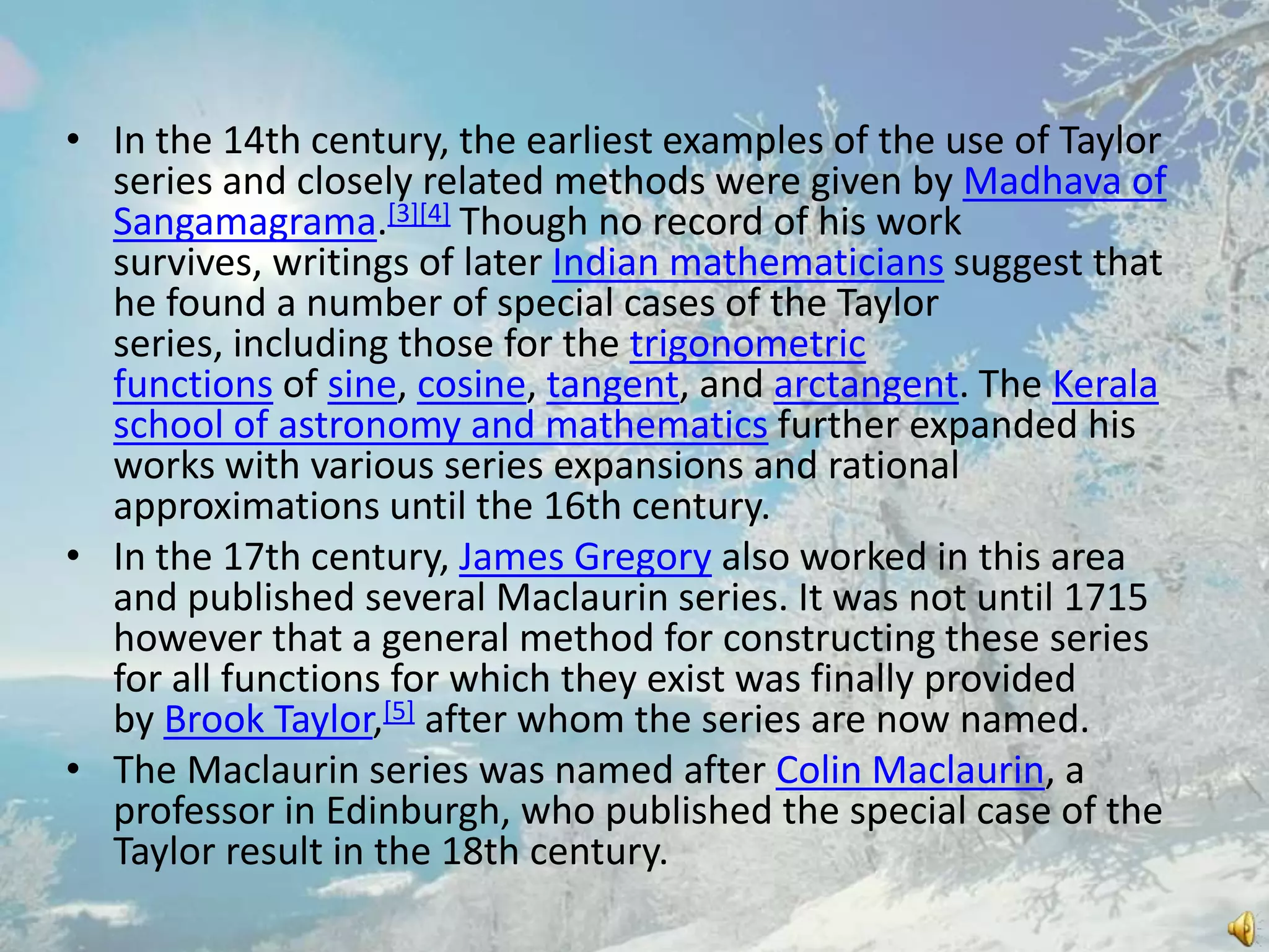 Taylor series | PPT
